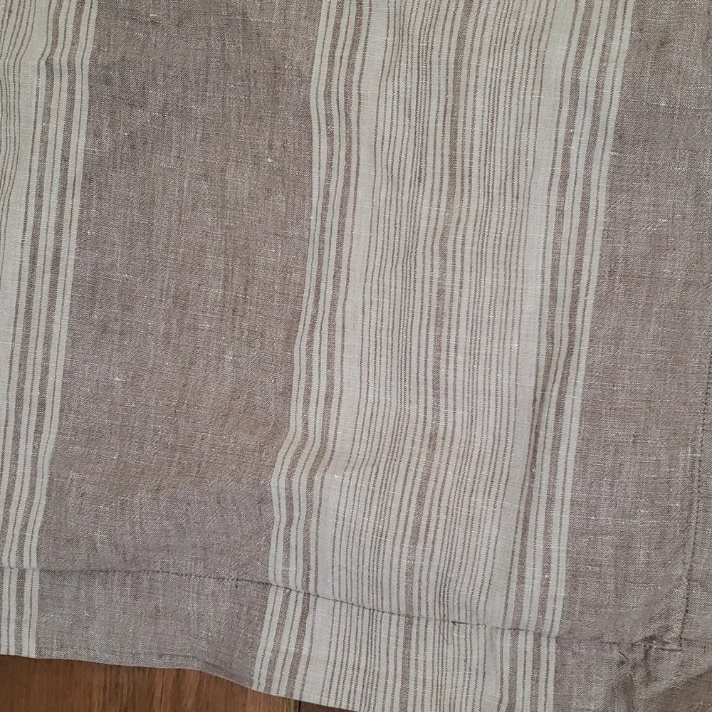 Restoration Hardware Linen Neutral King Size Pillow Shams Set of 2